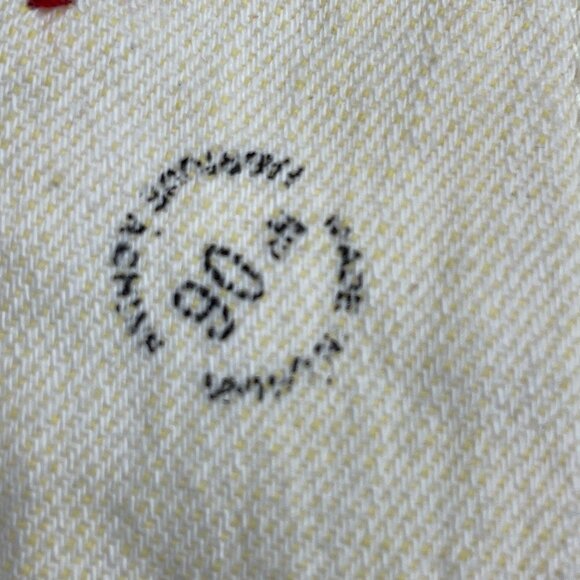 Daughters of the Liberation Anthropologie Size 6 Ivory Cropped Jeans - Picture 8 of 9